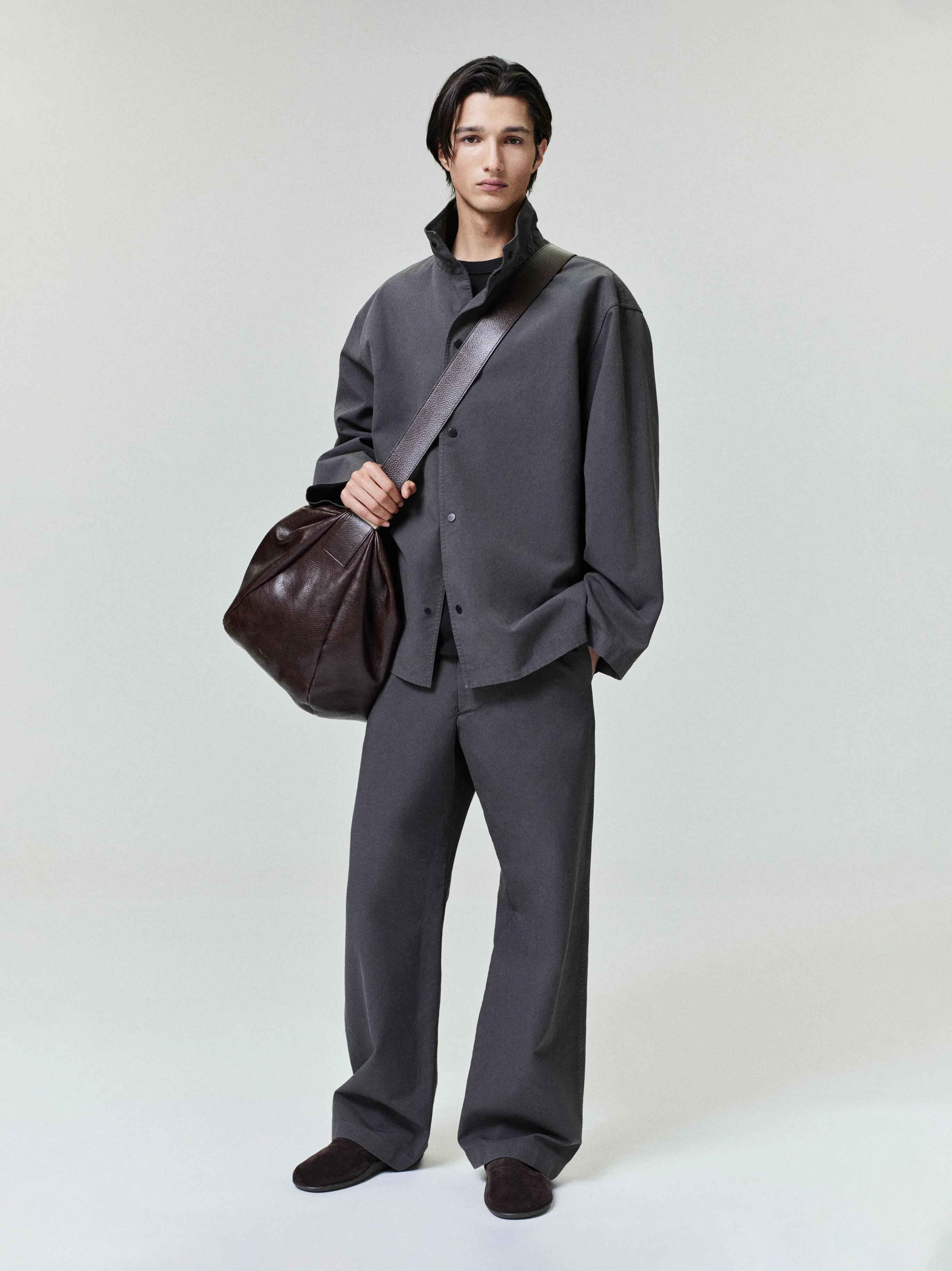 Garment Dyed Cotton Casual Pant