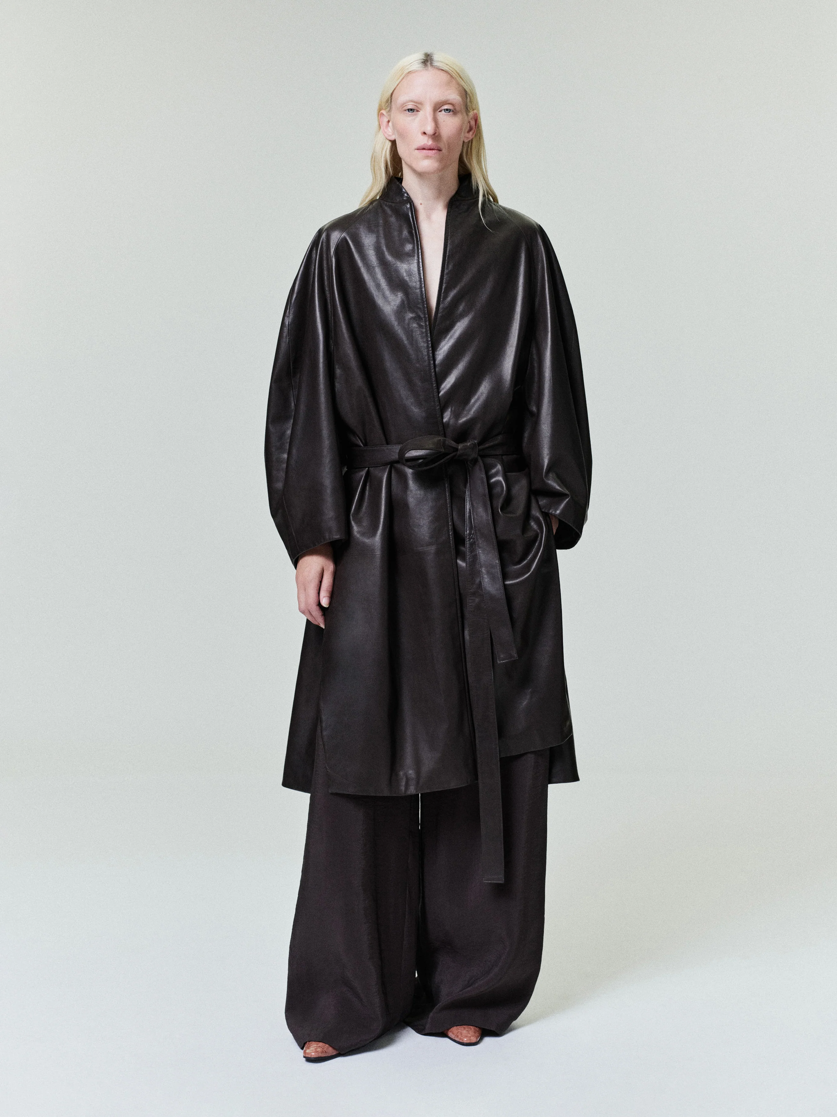Womens Leather Coat