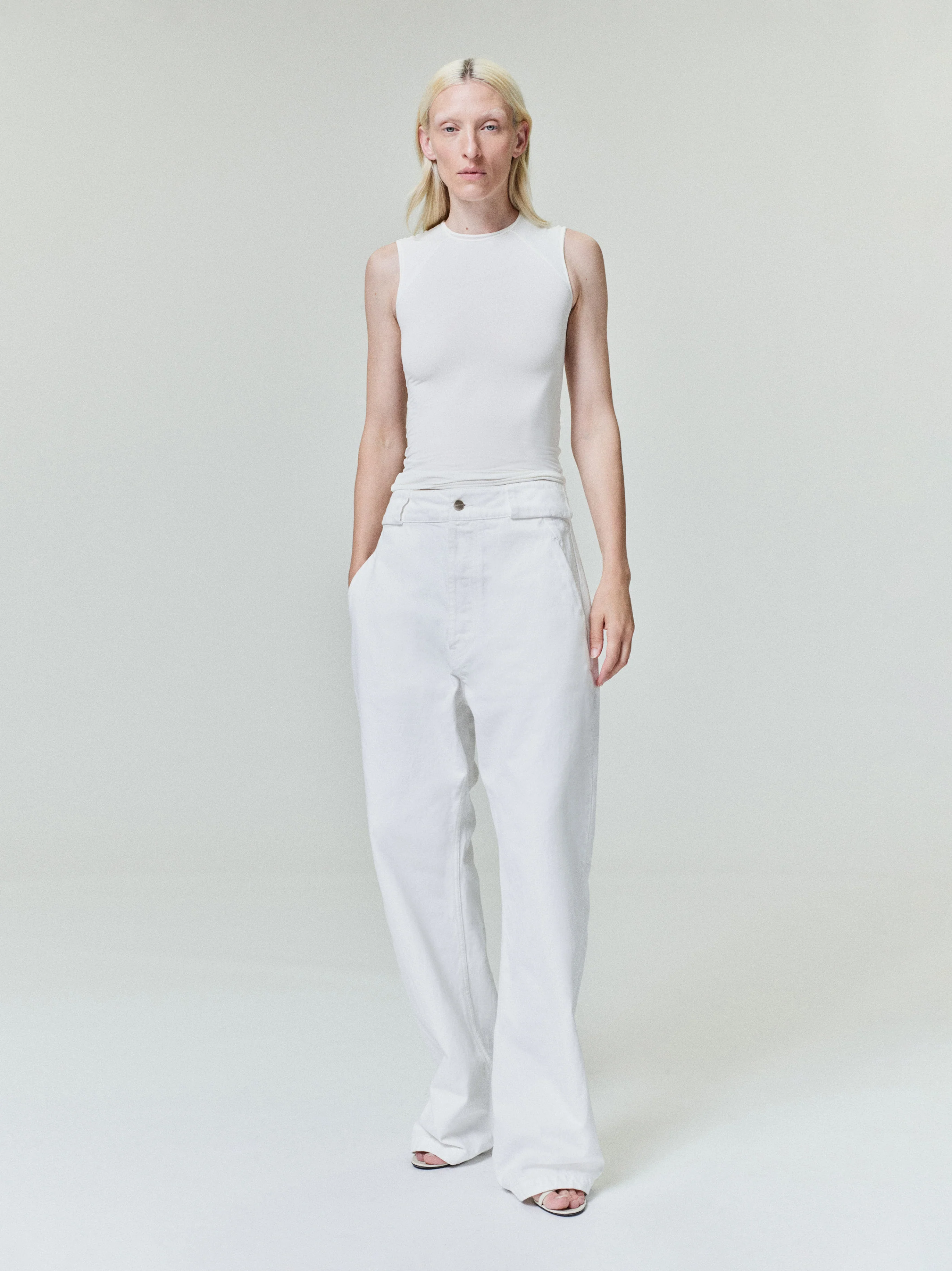Womens Cotton Twill Utility Pant
