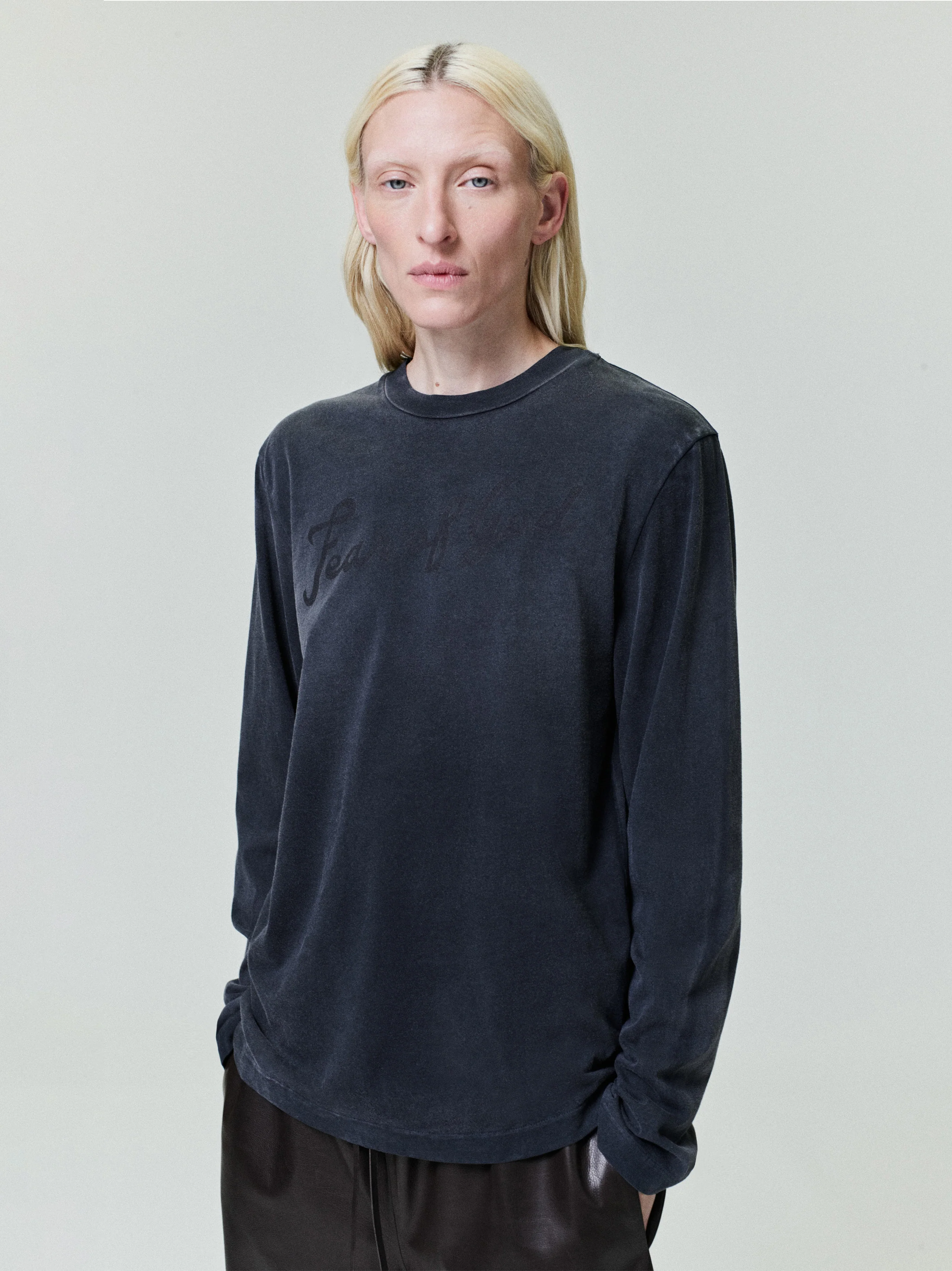 Womens Fear Of God Long Sleeve Tee