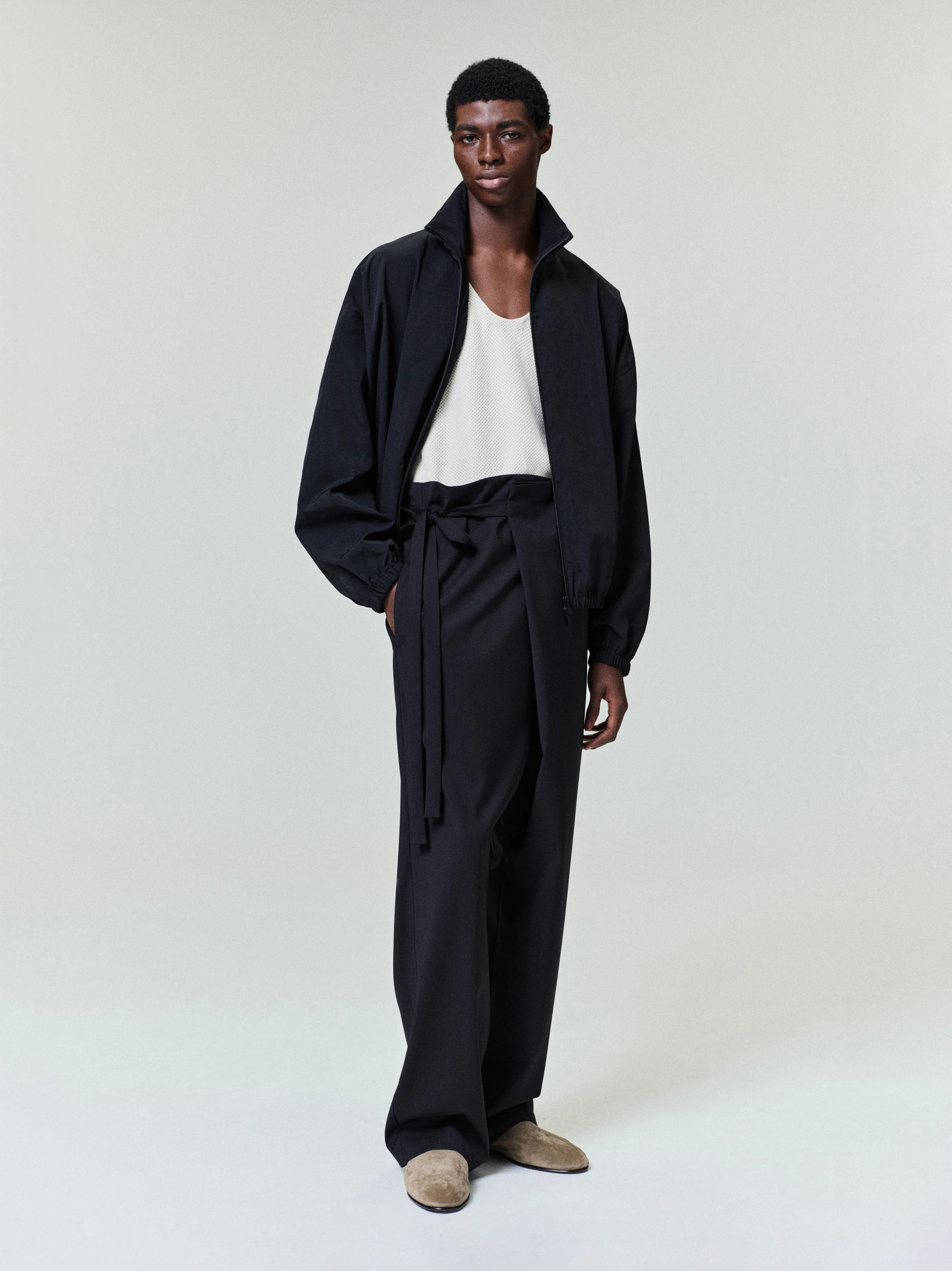 Nylon Ripstop Tech Track Jacket
