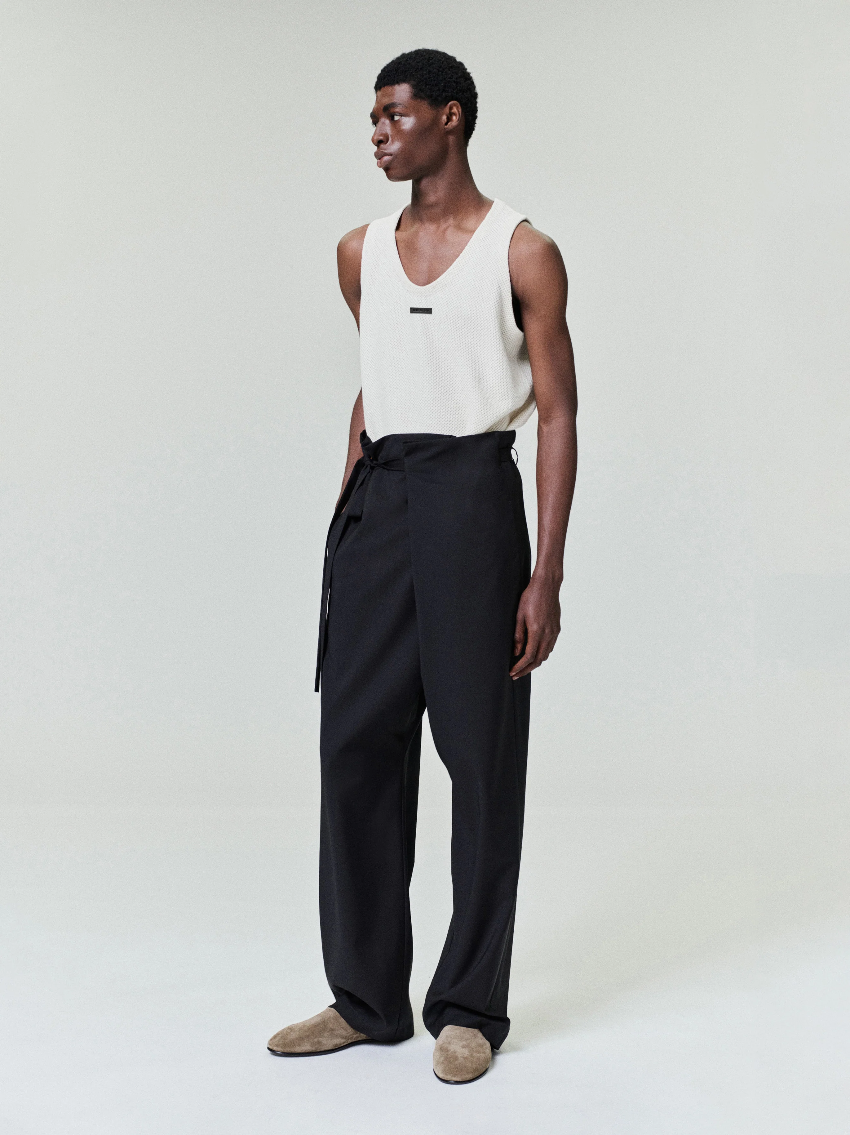 Easy Care Wool Wrap Pants