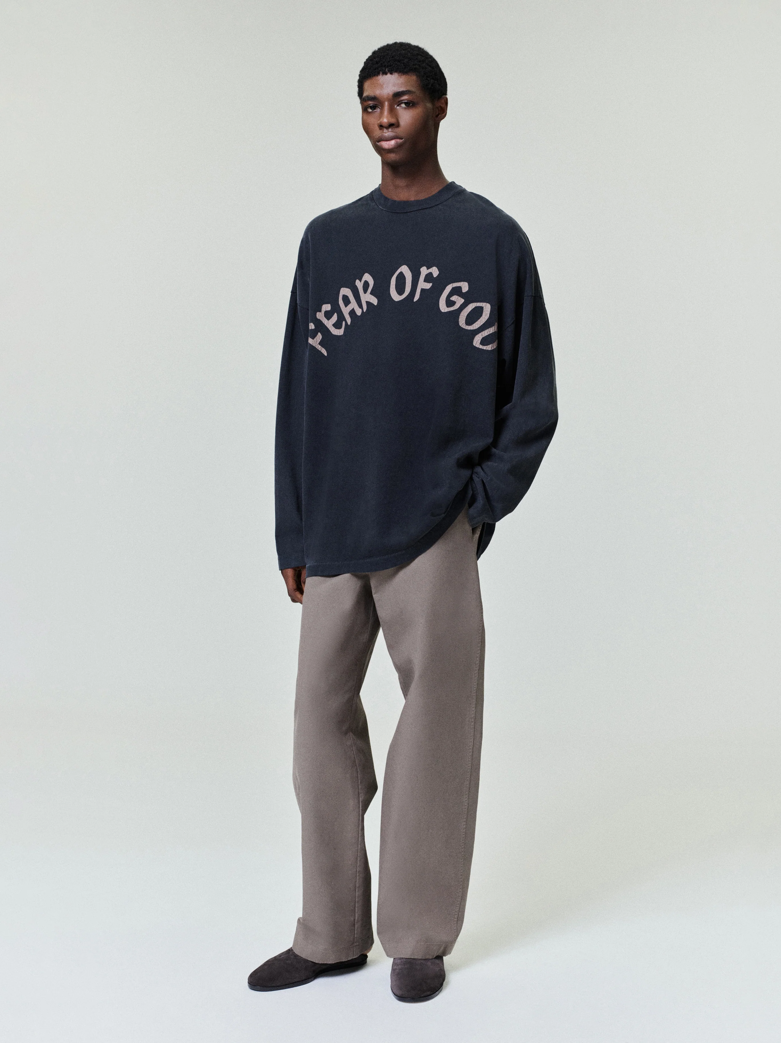 Fear Of God. F OF G Long Sleeve Tee