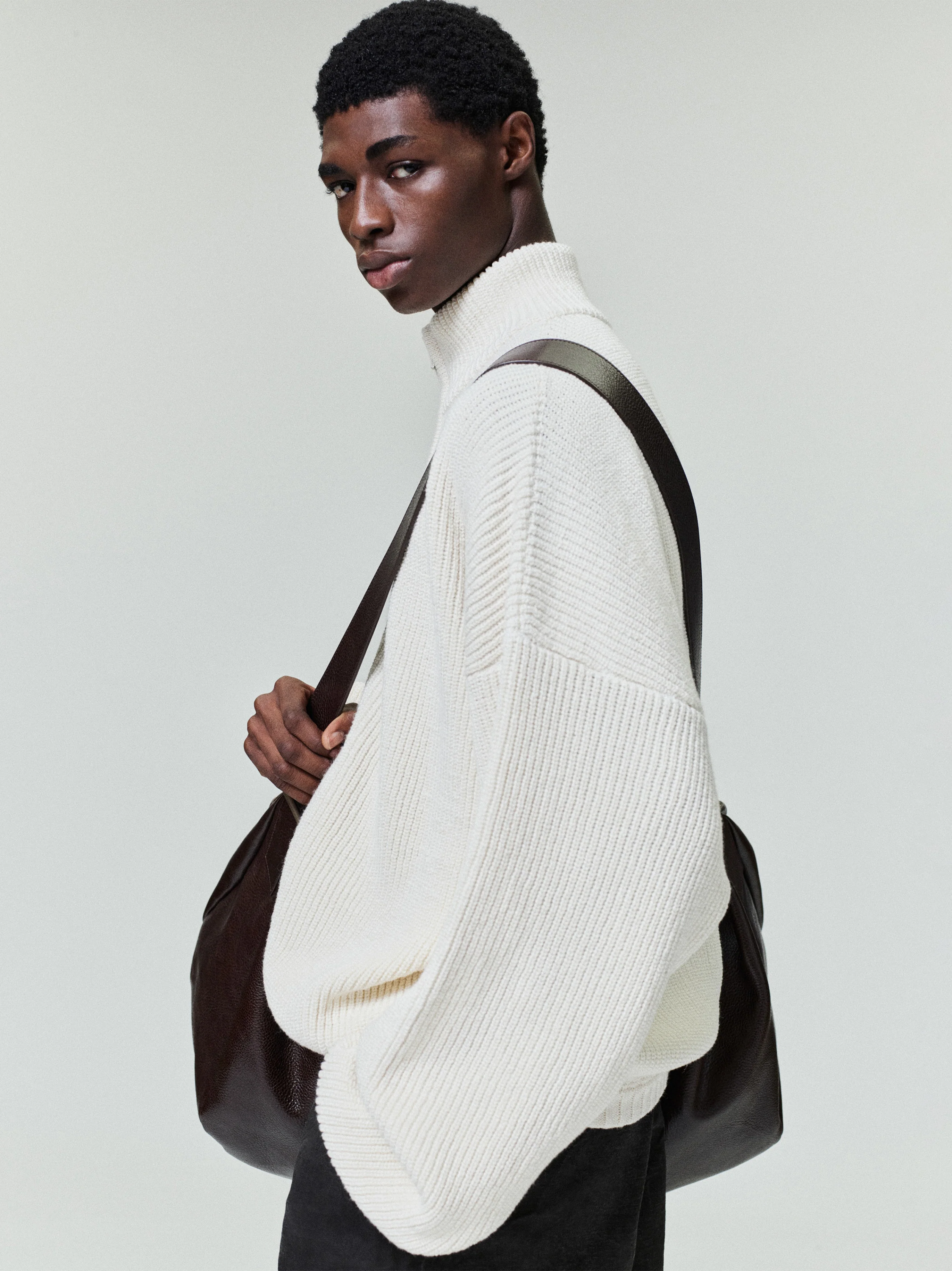Zip-Up Sweater Long Sleeve