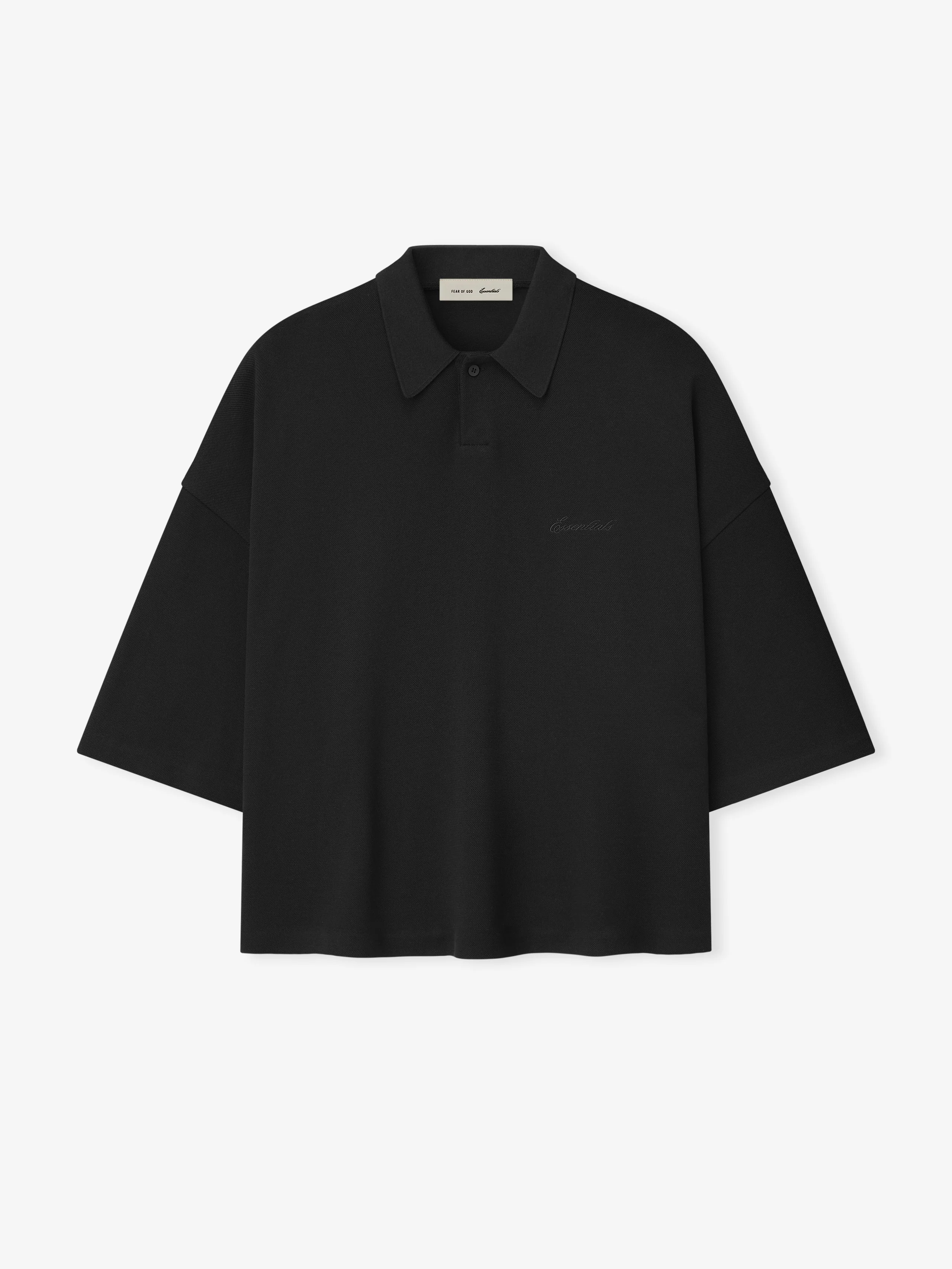 Pique Signature 90s Cropped Polo