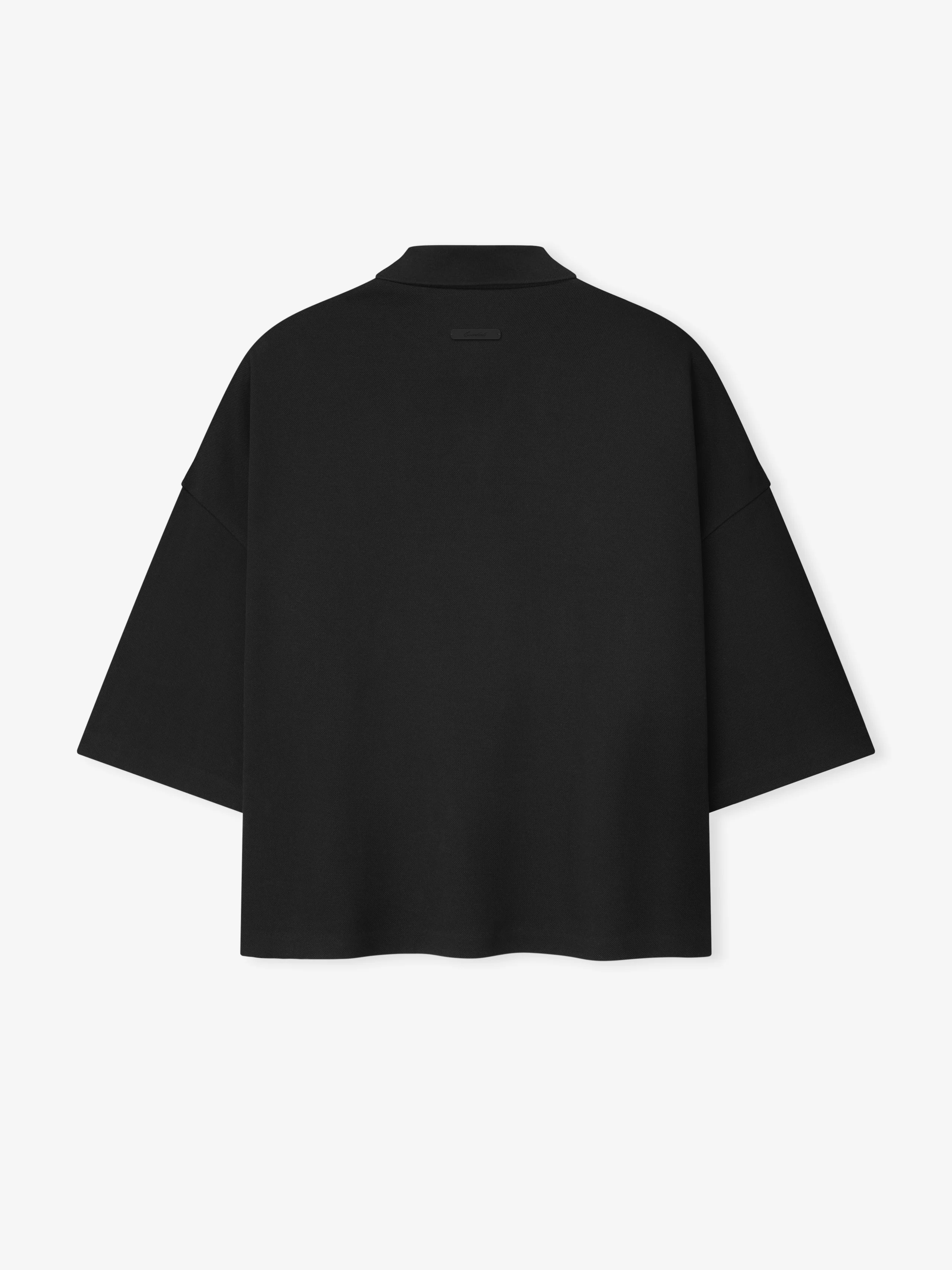 Pique Signature 90s Cropped Polo - Image 2