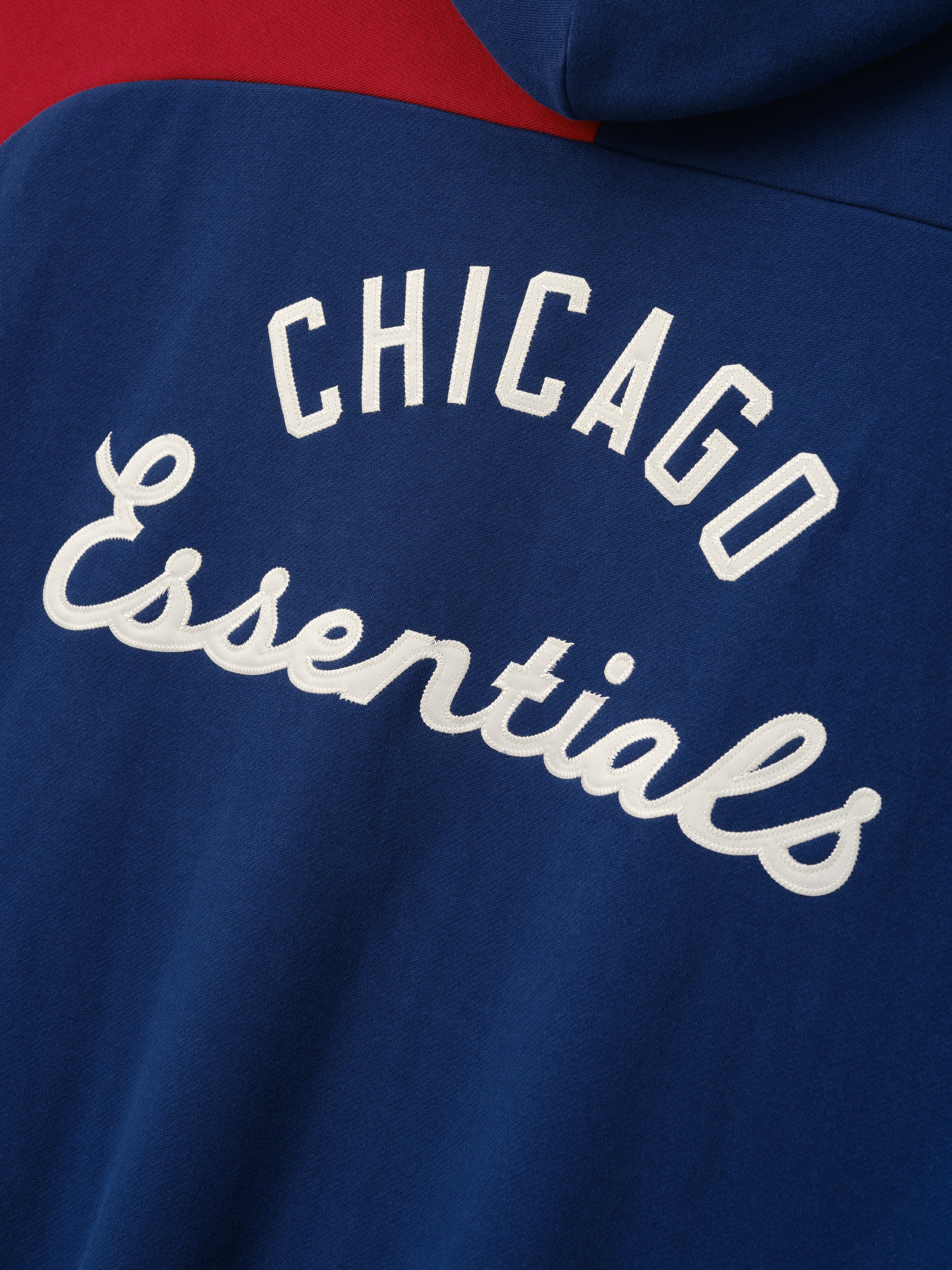 Cubs Raglan Half Zip Sport Hoodie - Image 5