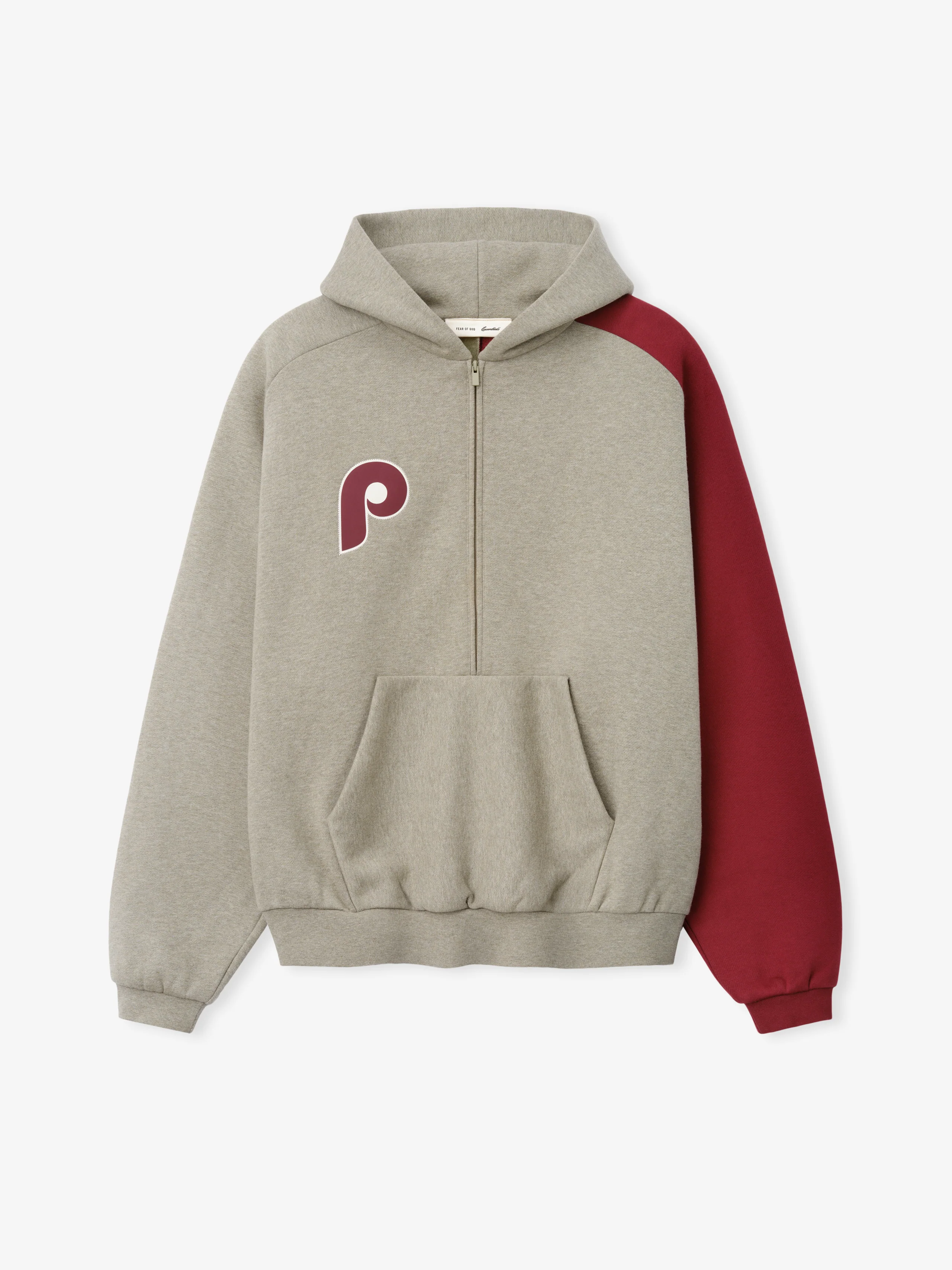 Phillies Raglan Half Zip Sport Hoodie - Image 3