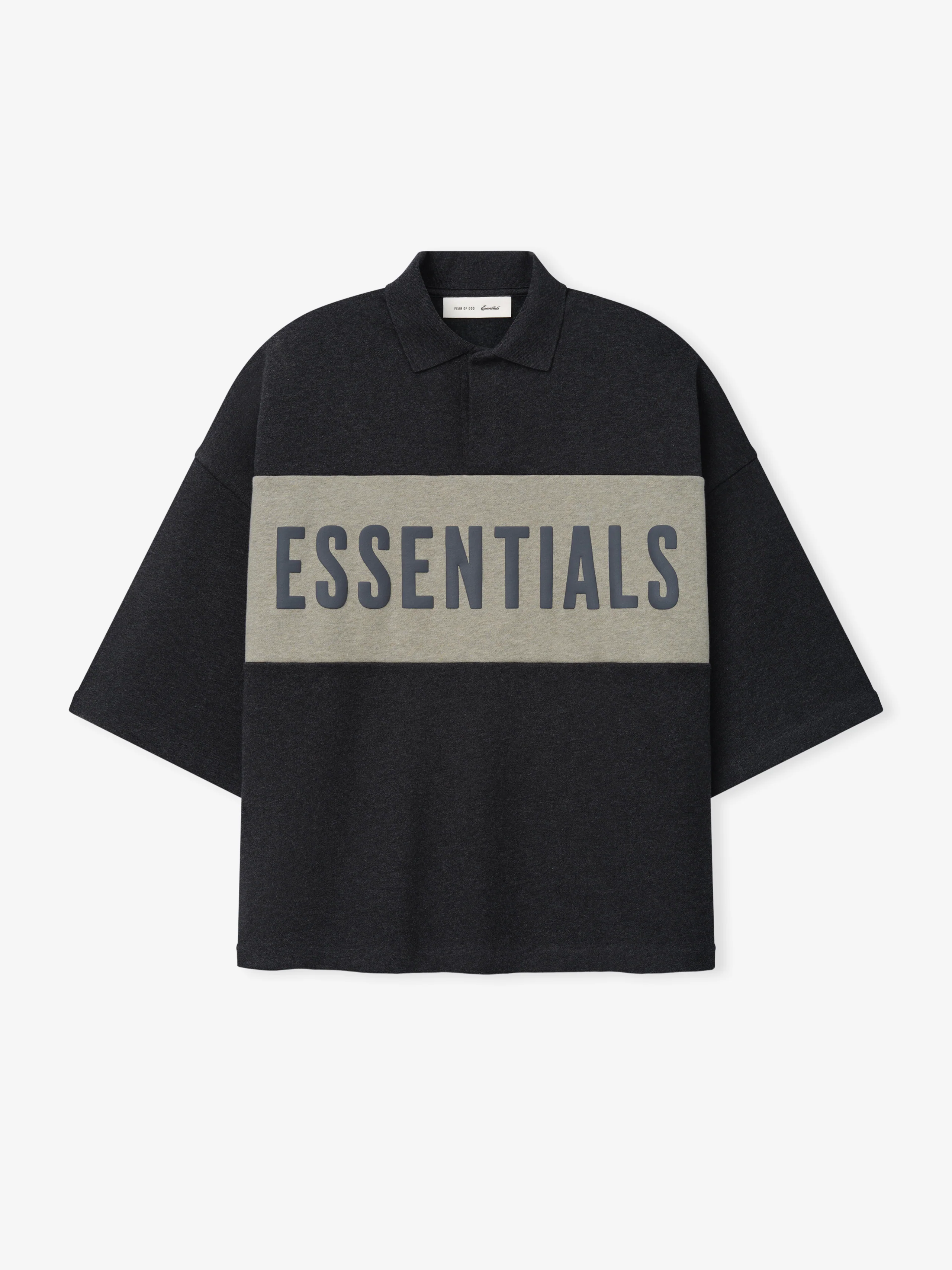 Cropped Panelled Polo