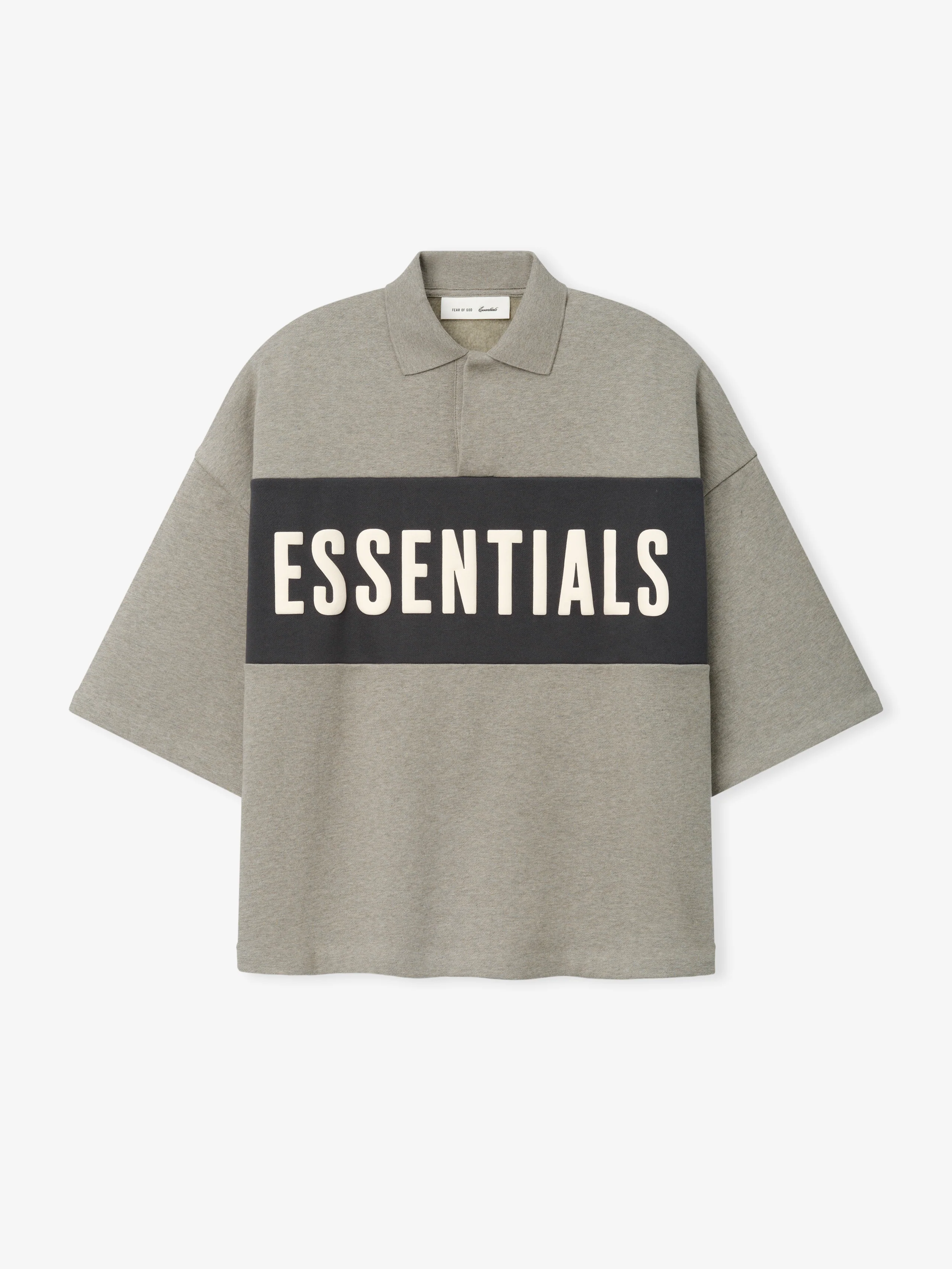 Cropped Panelled Polo