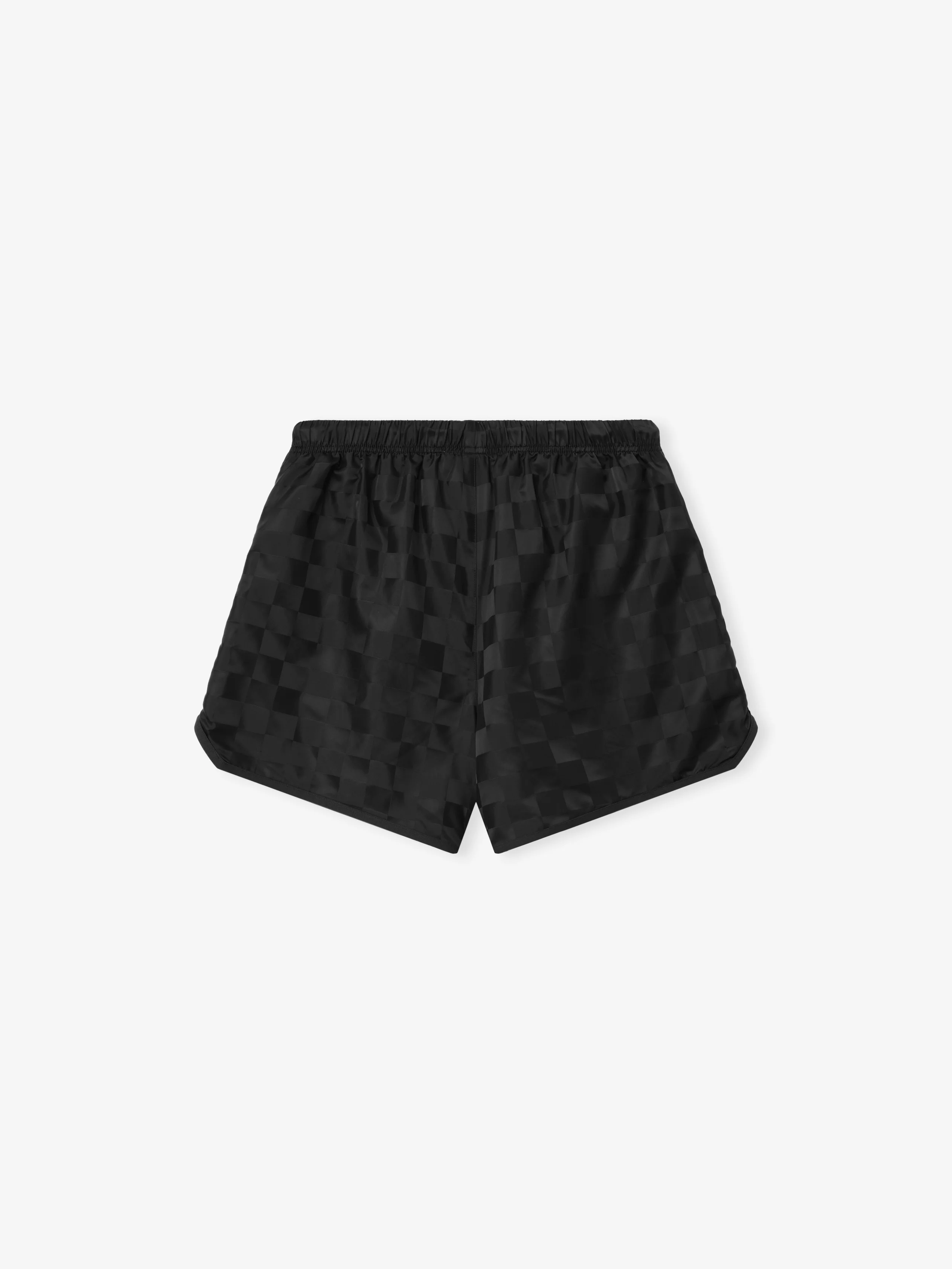 Nylon Checkered Gym Short - Image 2