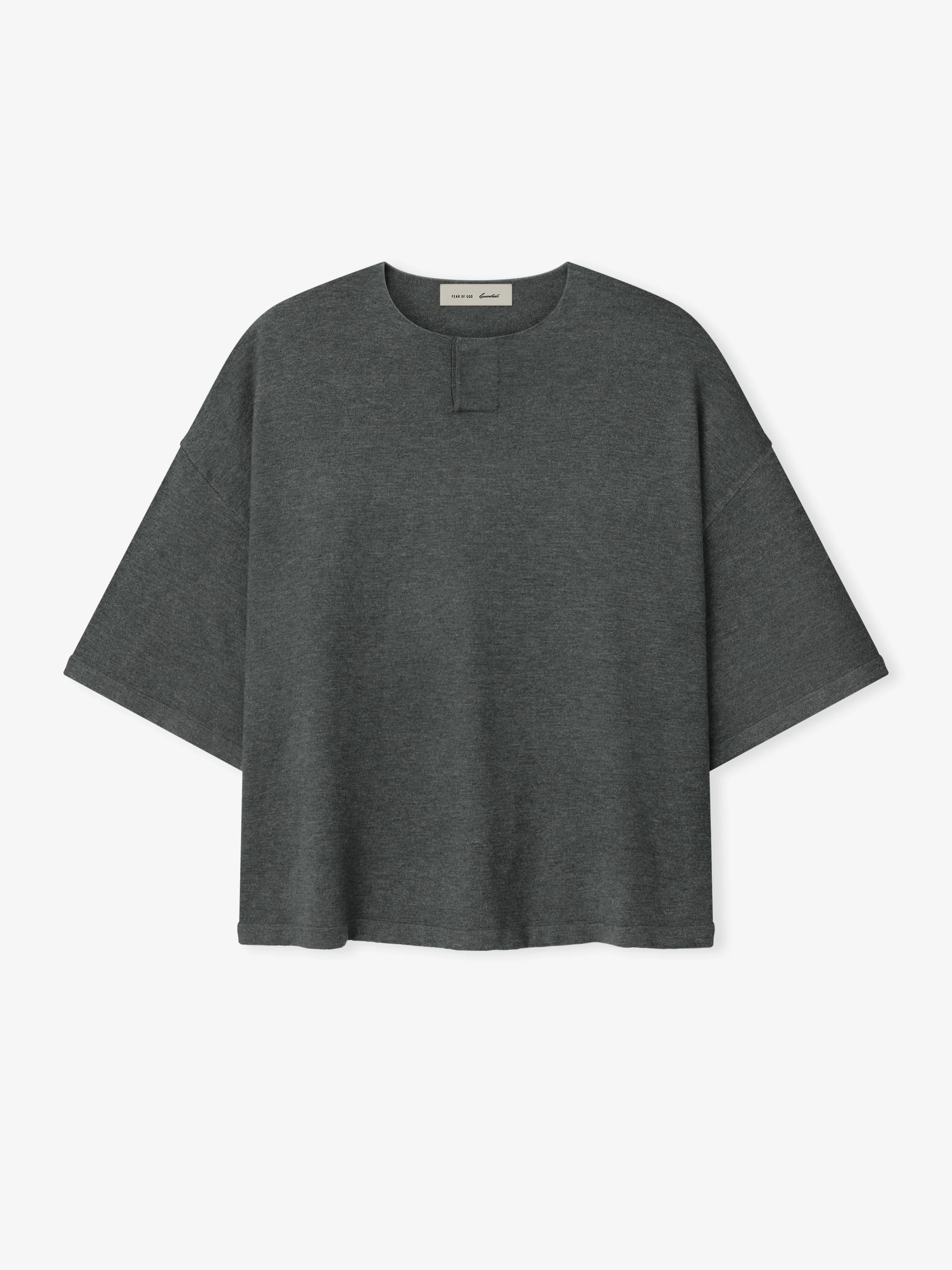 Soft Knit Short Sleeve Henley