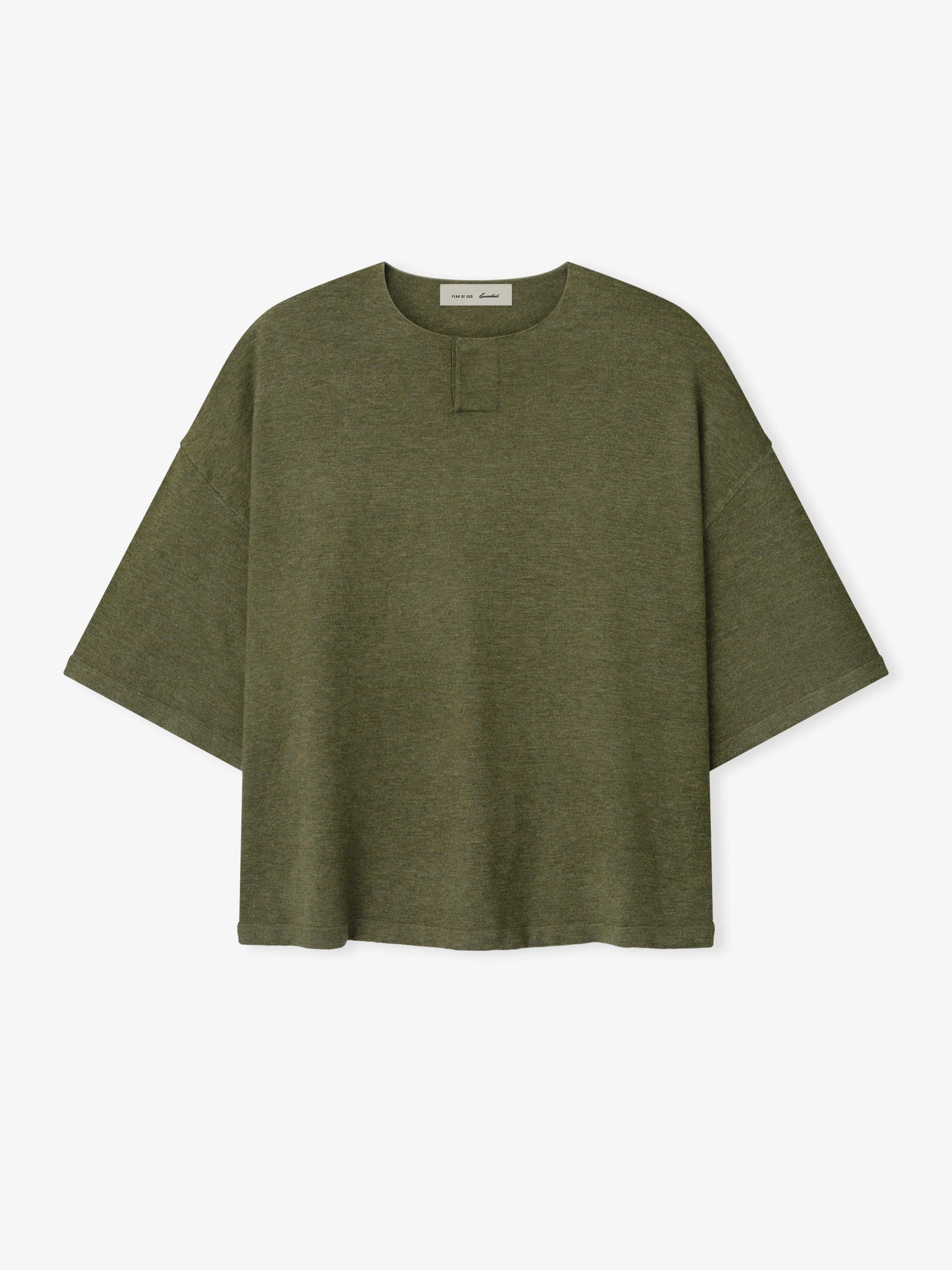 Soft Knit Short Sleeve Henley