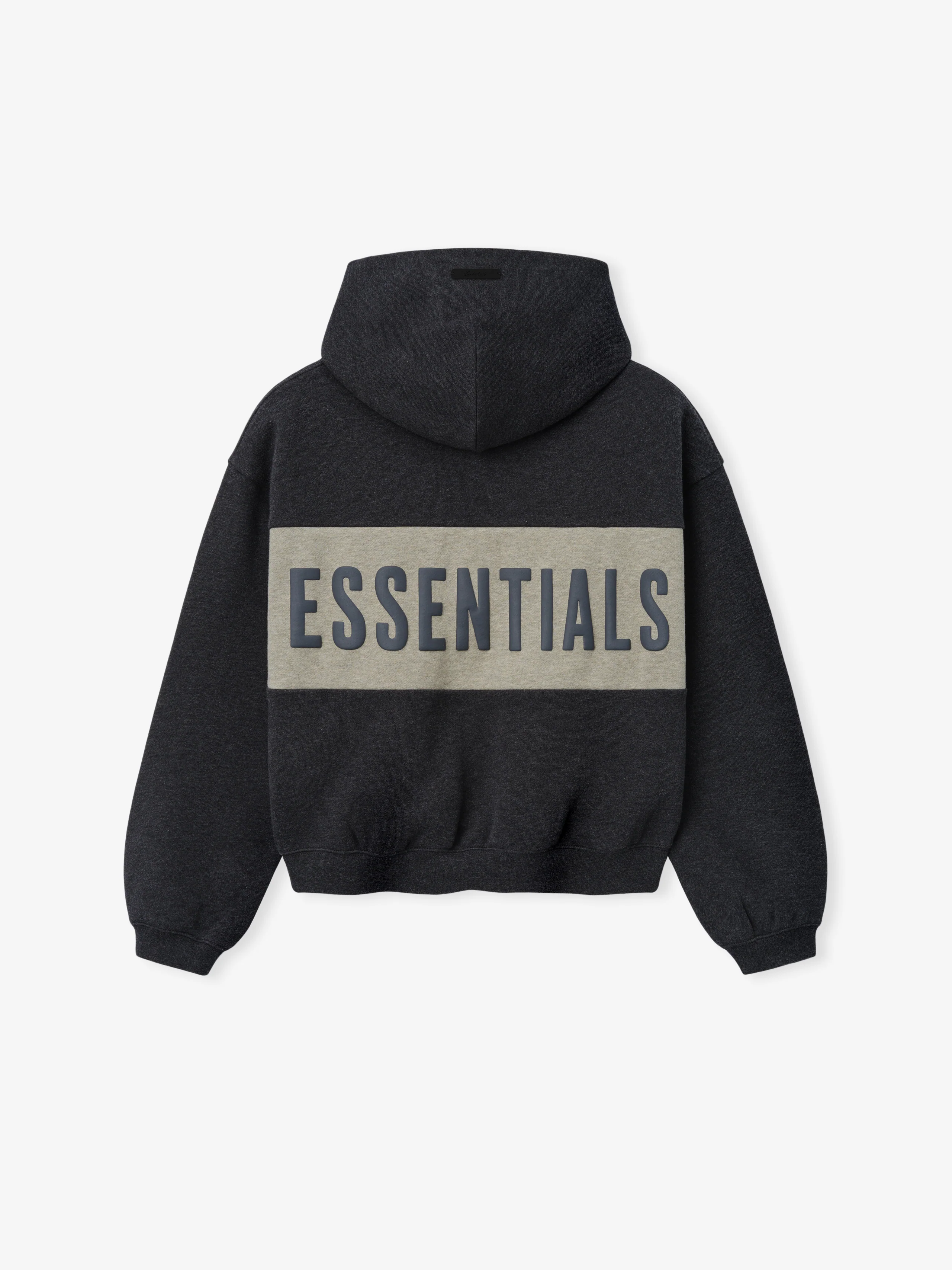Kids Cropped Relaxed Panelled Hoodie - Image 2