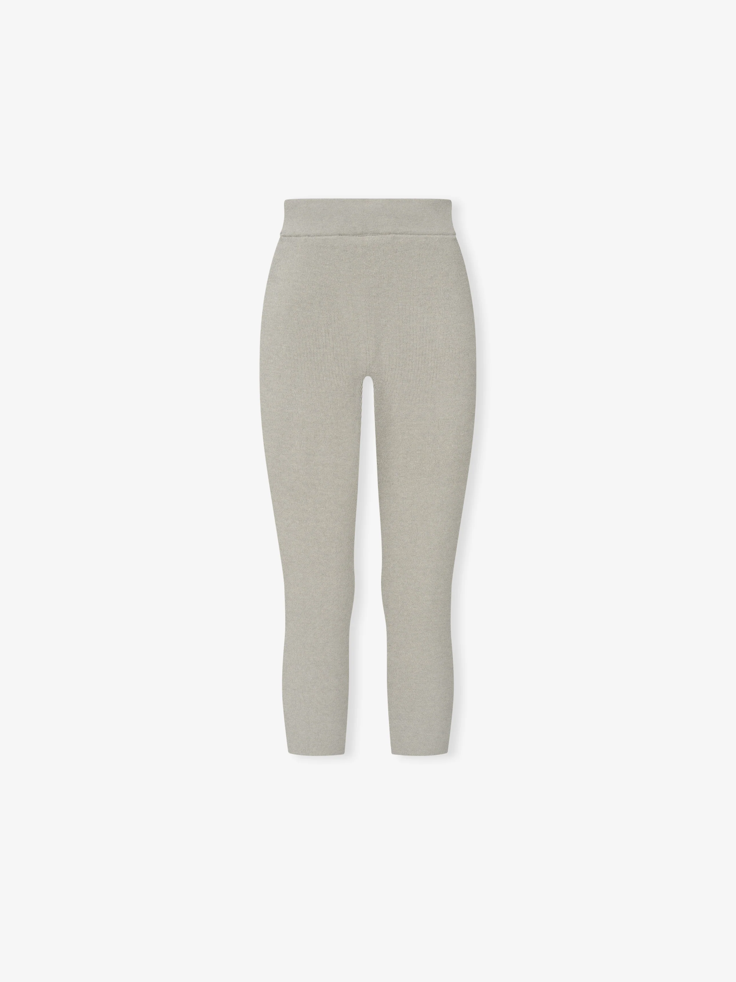 Womens Rib Knit Capri