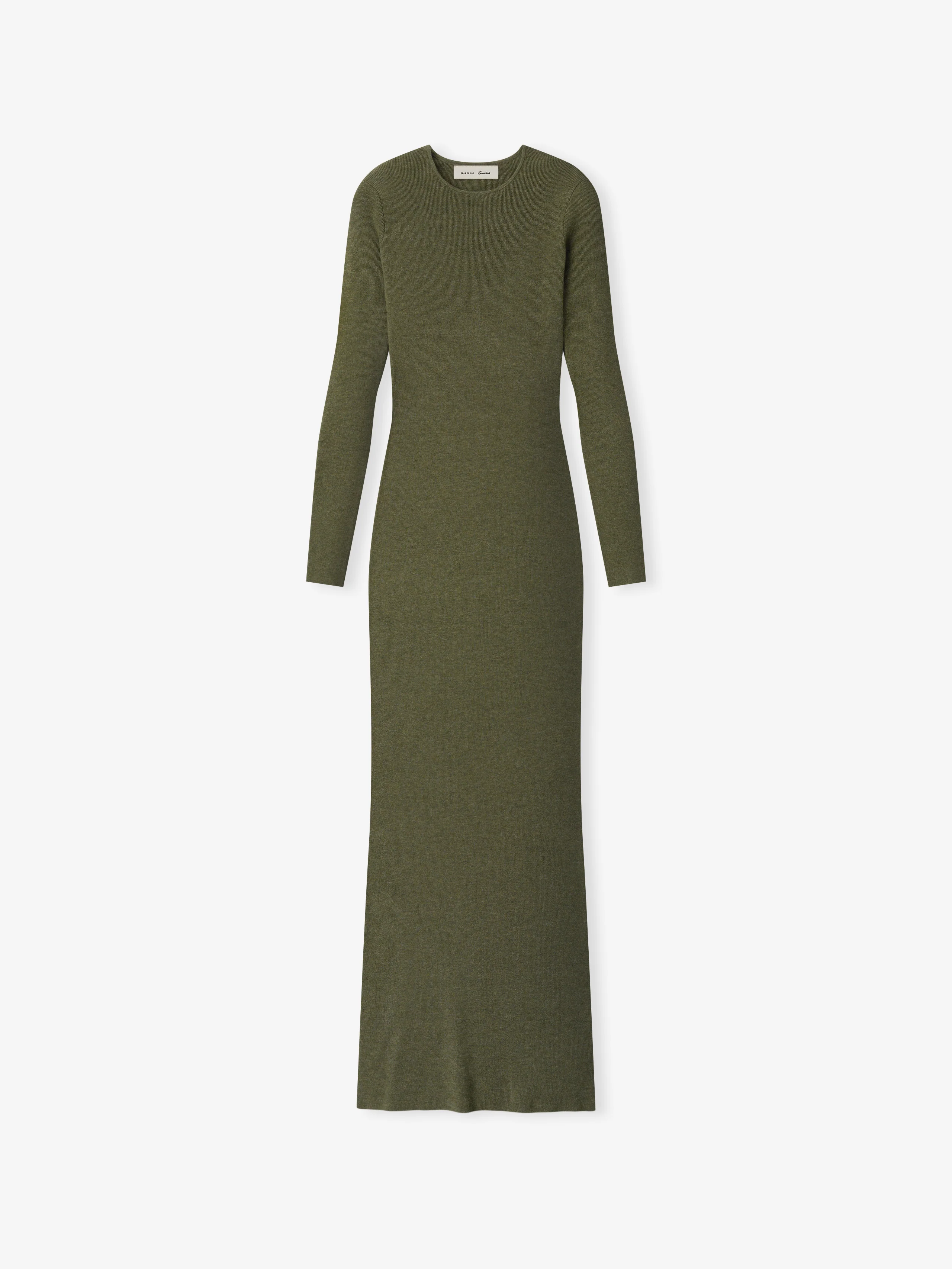 Womens Rib Knit Dress