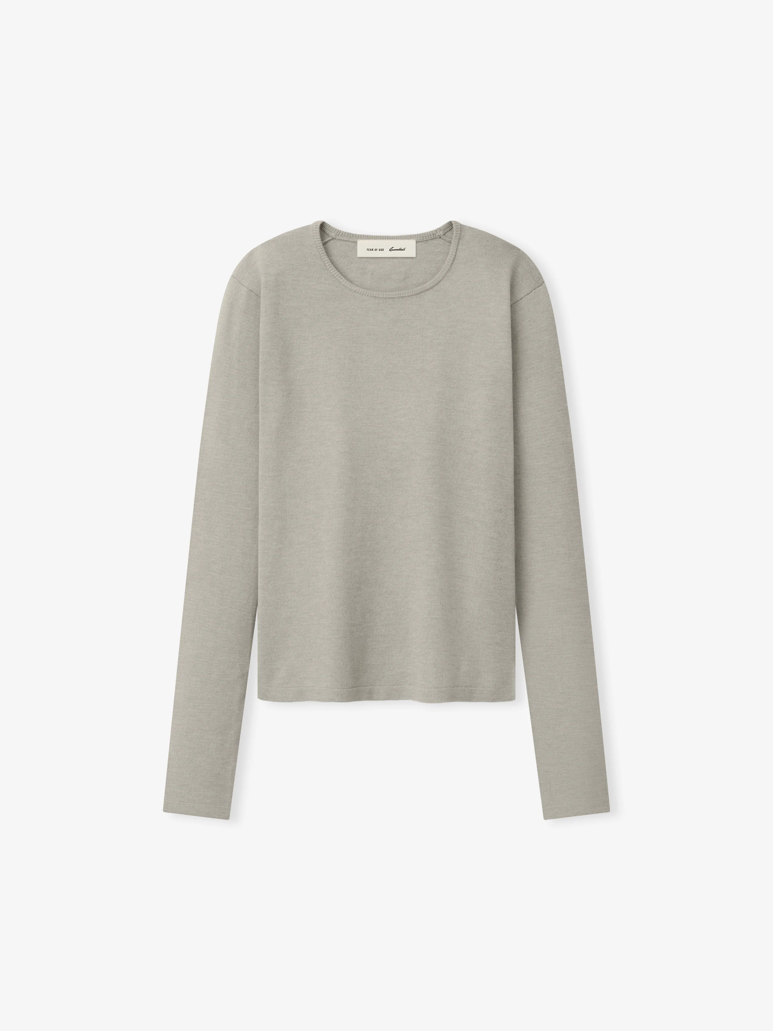 Womens Soft Knit Slim Longsleeve