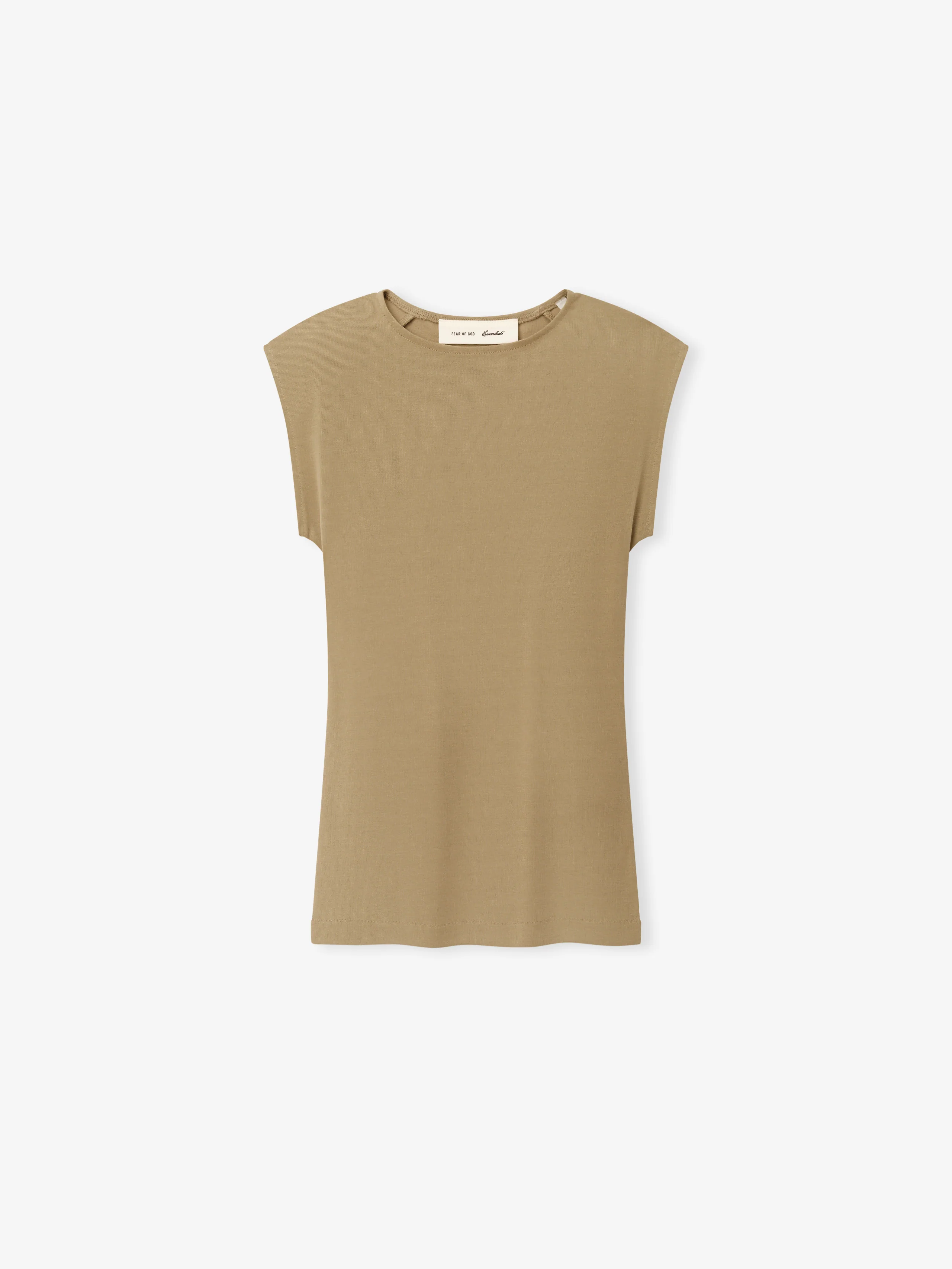 Womens Soft Rib Fitted Tank